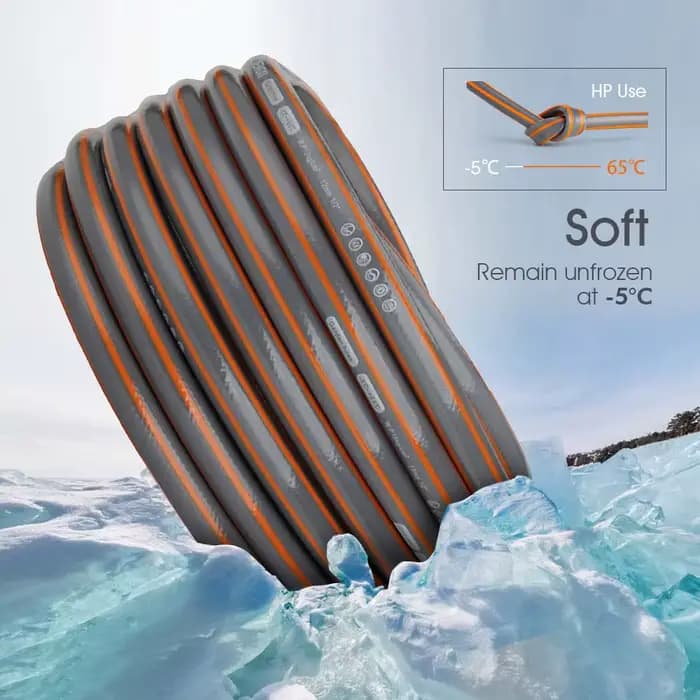 Tuyau d'arrosage en PVC 1/2 pouces, colle à trois couches, écologique, résistant à la chaleur, Durab