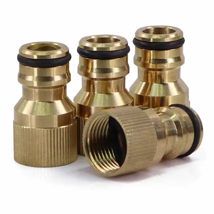Connecteur rapide pour tuyau d'arrosage et d'irrigation, filetage femelle en laiton, adaptateur de p
