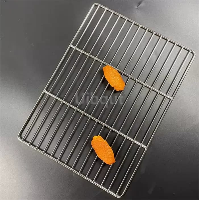 Grille de barbecue rectangulaire en acier inoxydable de qualité alimentaire, 15 à 100 cm, grille à c