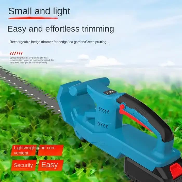 2025 nouveau taille-haie électrique sans fil Lithium-Ion maison jardin taille scie tondeuse à feuilles de thé outil de