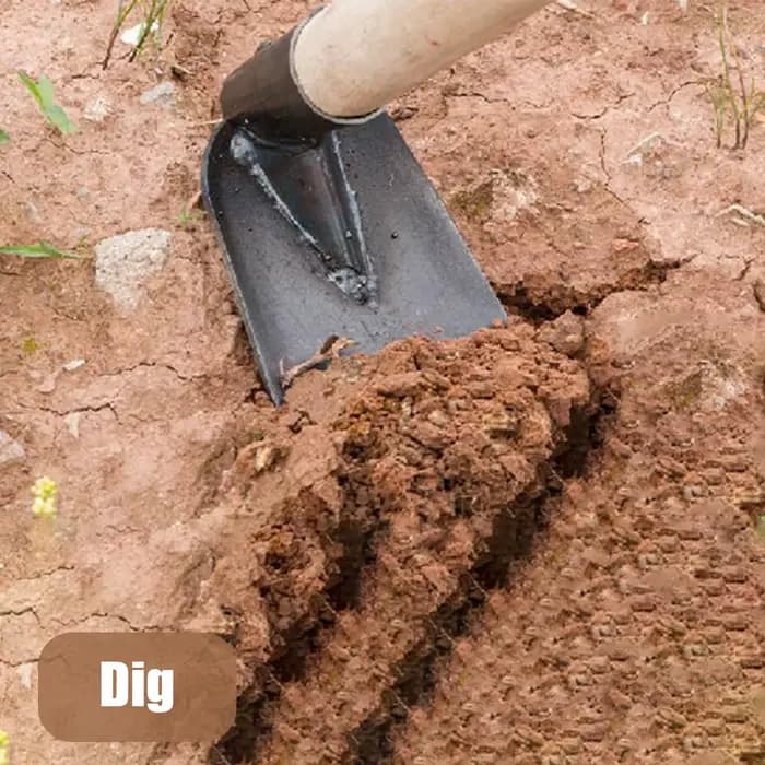 Houe de désherbage et de travail du sol durable