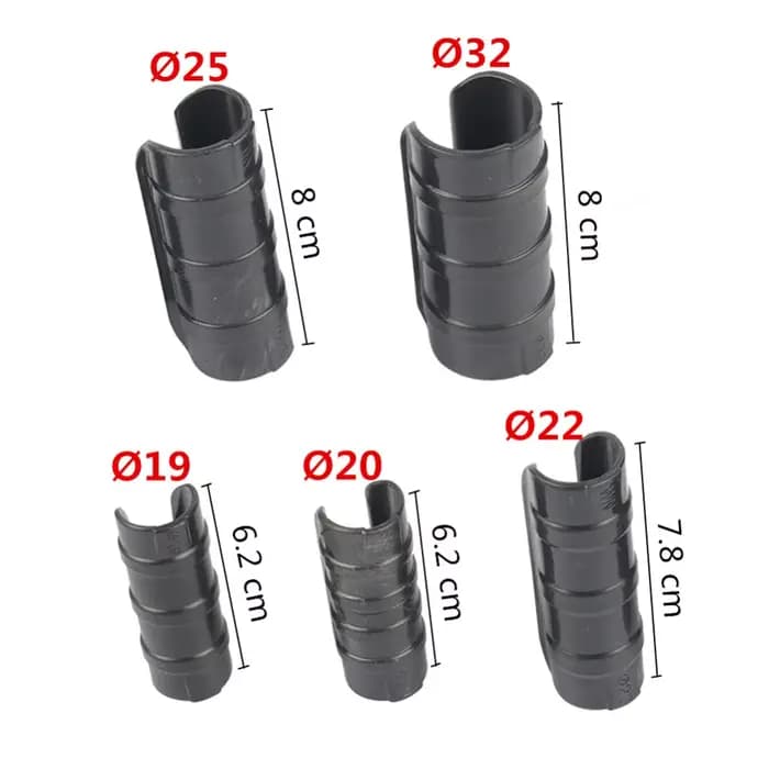 OD 19/20/22/25/32mm serre cadre tuyau pince pince Film Net ombre voiles pince maison jardin outils t