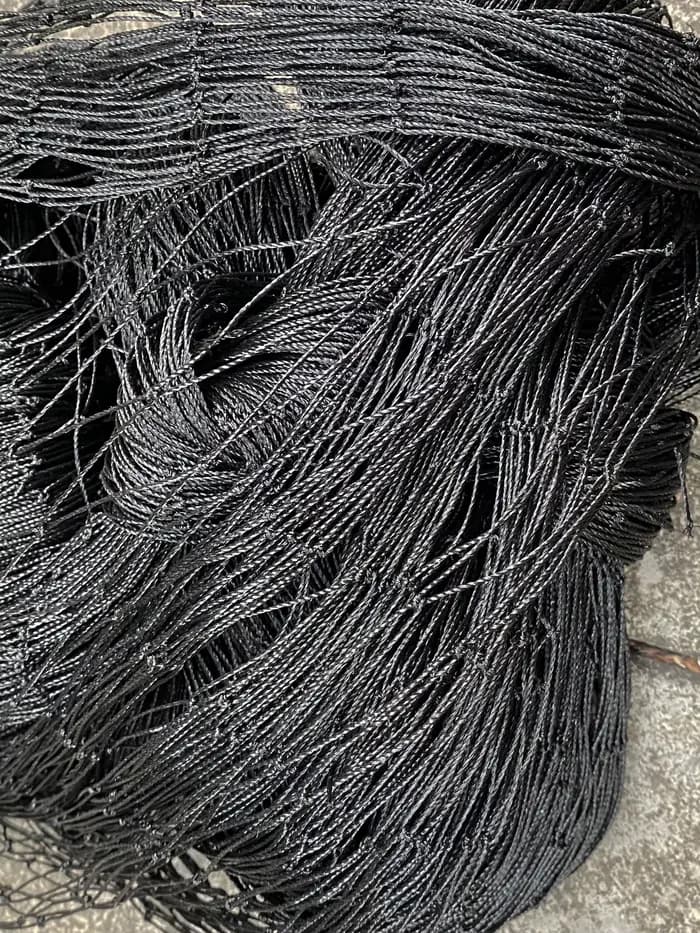 Filet anti-oiseaux noir robuste, clôture de jardin et cultures, maille de protection, anti-oiseaux,