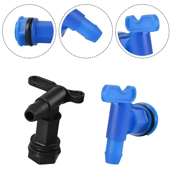 IBC barils eau bout à bout robinet auto-fait en plastique robinet pour bière brassage de pluie réser