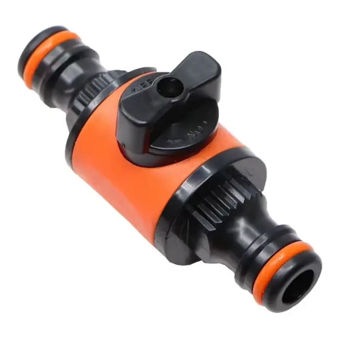 1 pièce/2 pièces Raccord de coupure pour tuyau d'arrosage 16 mm, adaptateur de robinet en plastique,