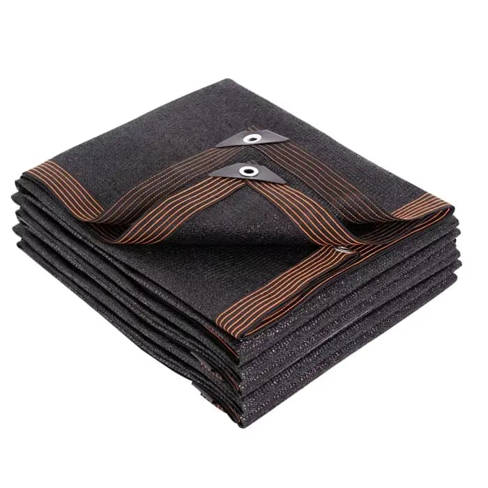 Filet pare-soleil en HDPE noir Anti-UV 3 ~ 12 broches, couverture de plantes de jardin, Pergola exté