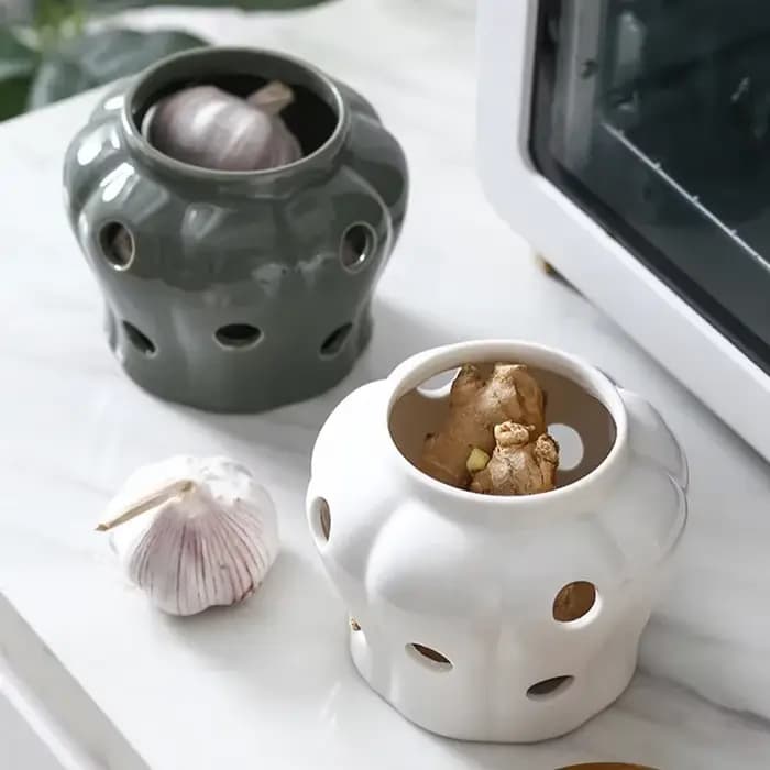 Pots de Aliments en céramique évidée