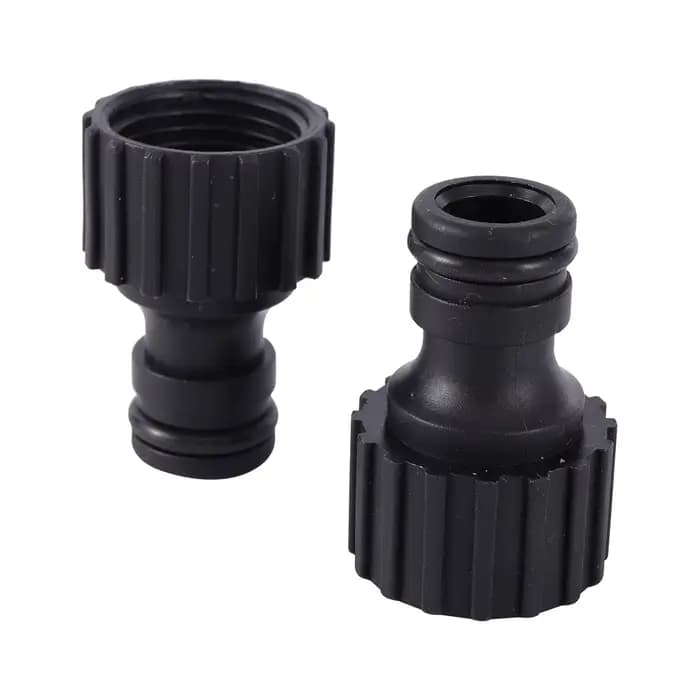 Connecteurs rapides de mamelon de 16mm en plastique, filetage mâle femelle de 1/2 3/4 pouces, adapta