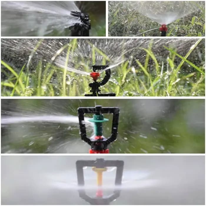 Irrigation goutte à goutte, goutteur, serre, jardin, émetteurs de brume réglables, piquet, Micro pul