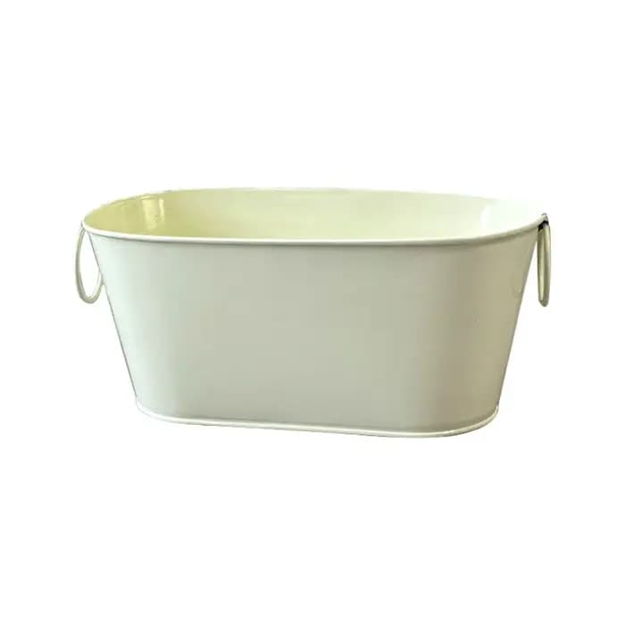 Pot de fleurs rustique multifonctionnel en fer