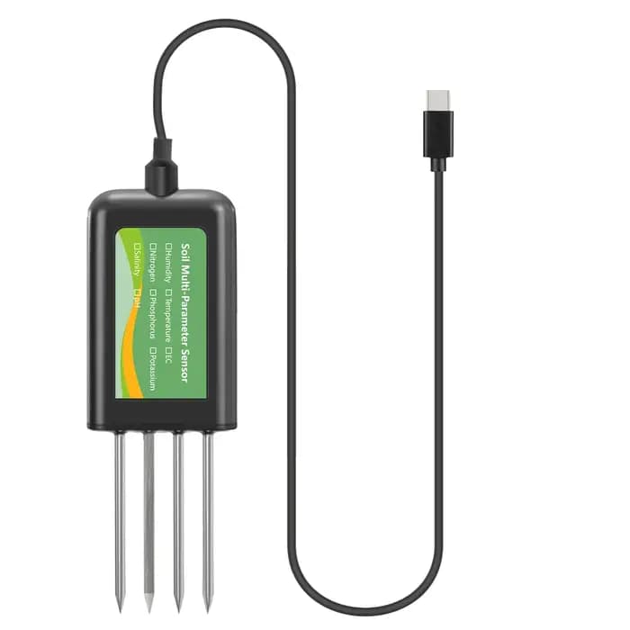 Capteur de sol YAGO 8 en 1 pour l'agriculture pH EC testeur d'humidité NPK Android/HarmonyOS USB compteur de sol