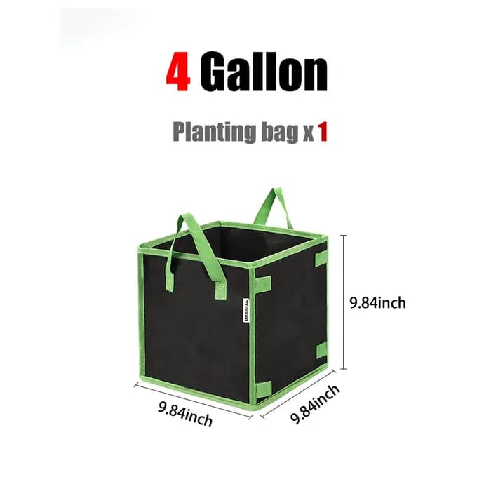Sacs de culture en tissu Non tissé 4/5/7/10 Gallons