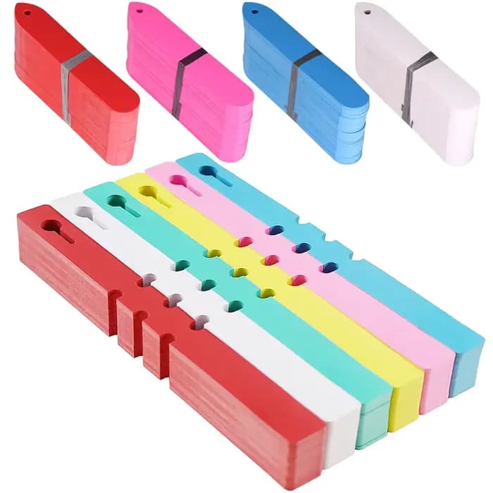Étiquette volante pour plantes de jardinage, 30 à 100 pièces, carte d'identification en plastique, e