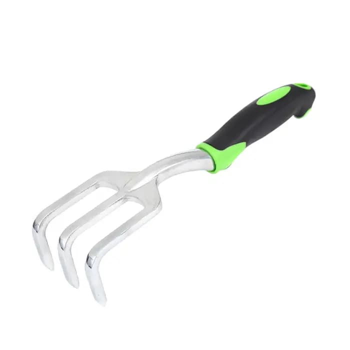 Nouvel Outil de Jardinage : Truelle à Main et Râteau avec Manche Ergonomique