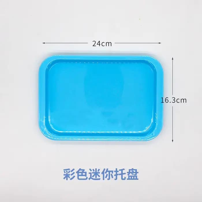 Outil de placement de grille pour plateaux divisés Grands plateaux de rangement en plastique coloré,
