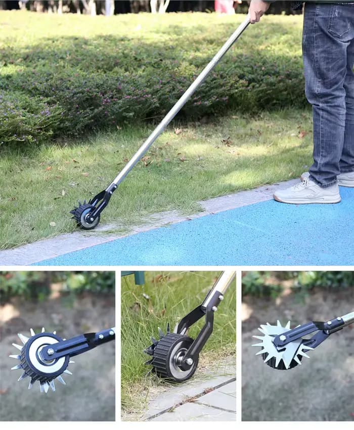 Tondeuses à gazon manuelles pour la maison – Lame tranchante pour une coupe précise