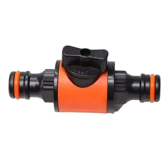1 pièce/2 pièces Raccord de coupure pour tuyau d'arrosage 16 mm, adaptateur de robinet en plastique,