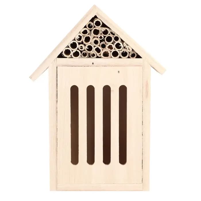 Maison d'insectes en bois de jardin