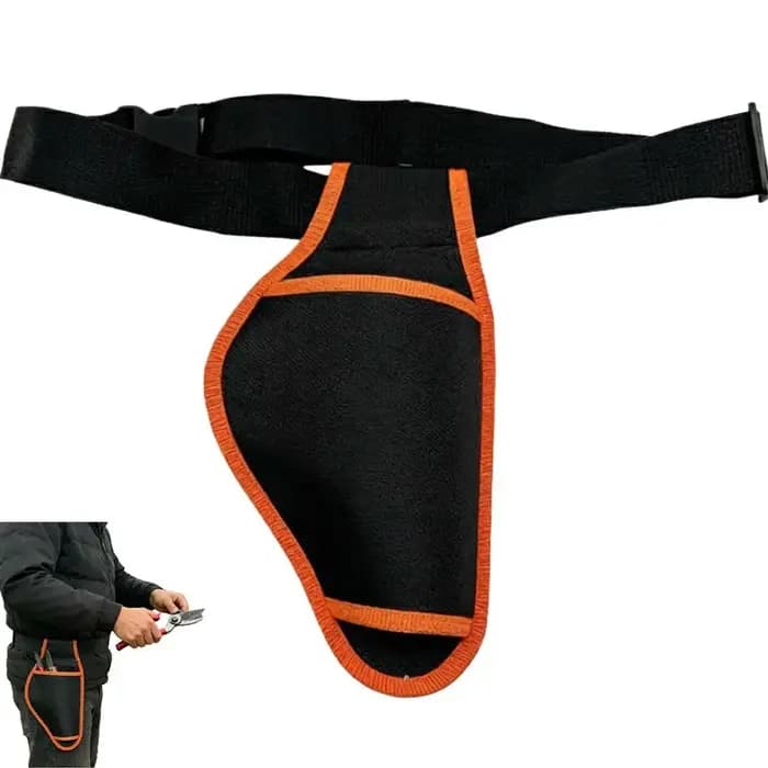 Sacoche de ceinture pour outils de jardin avec cisailles électriques et ciseaux