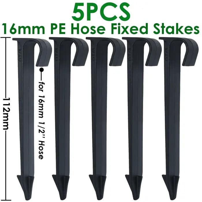 Sprycle 5 pièces 16mm 1/2 ''PVC connecteur de tuyau de jardin arrosage goutte