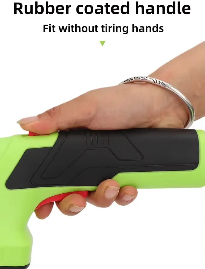 Taille-haie électrique sans fil à double usage avec batterie au lithium rechargeable 21V pour le jardinage