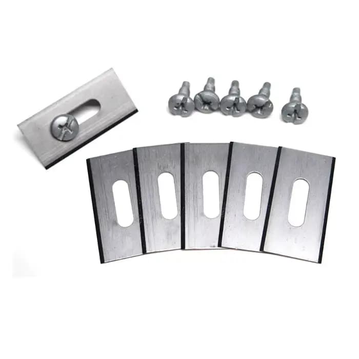 30 pièces 35.8*18.5*0.65mm lame de tondeuse à gazon pièce de rechange d'herbe pour Husqvarna Automow