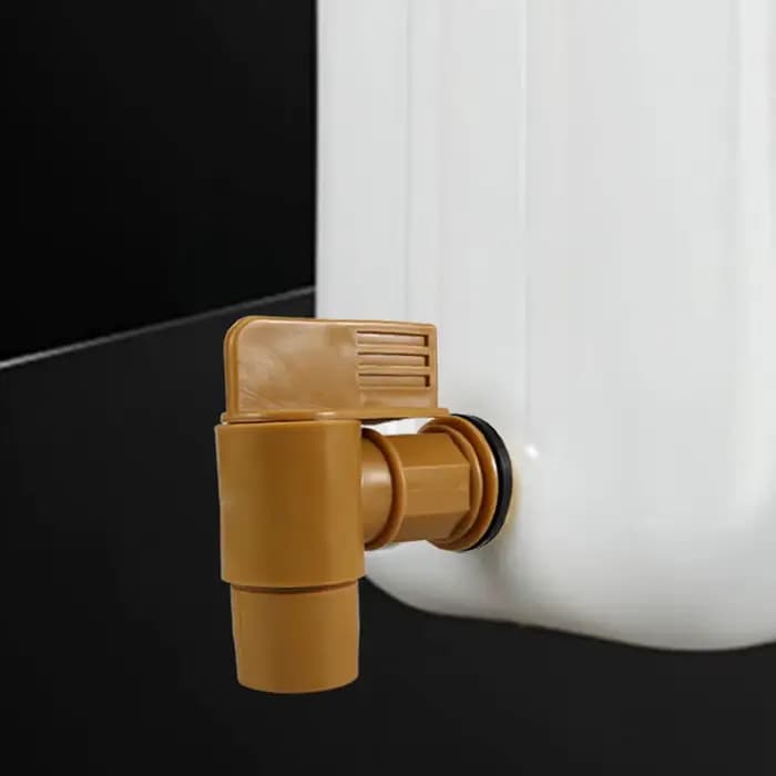 MUGLIO-Robinet de baril en plastique avec joint EPDM, robinet de baril de rechange blanc, tambour de