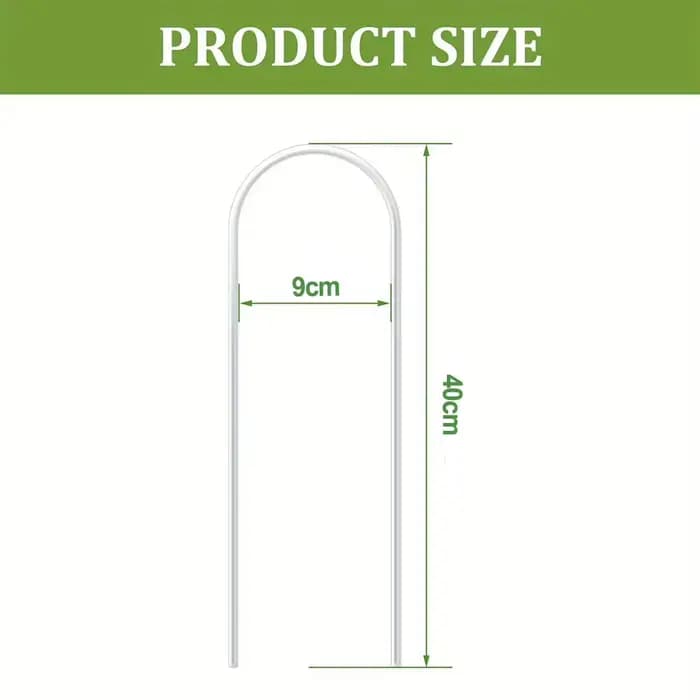 Support pour plantes en acrylique en forme de U, 2 pièces, cadre d'escalade élégant pour plantes, su