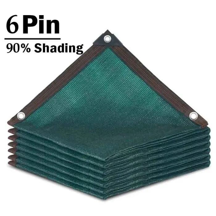 Filet d'ombrage vert noirâtre HDPE