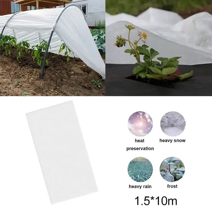 Juste de protection des plantes d'hiver pour jardin, couvertures en tissu non tissé, couvertures de