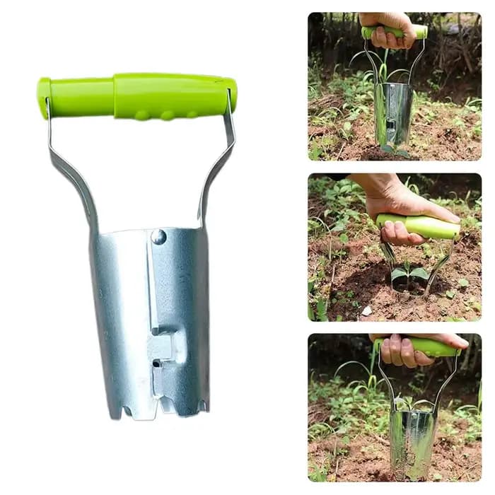 Transplantoir de semis, outil de transplantation de fleurs et de légumes, outils de plantation cylindriques pour jardinage agricole