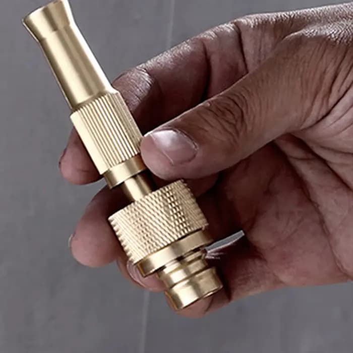 Buse de tuyau d'eau en laiton à haute pression, arroseur de tuyau de jardin, outils de lavage de voi