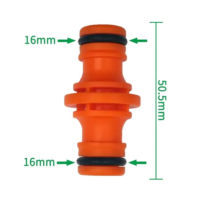 Connecteur de réparation de menuisier, couplage de 1/2 pouces, raccord de tuyau d'arrosage, système