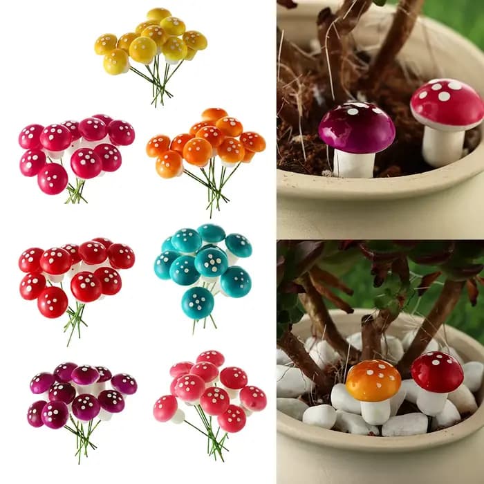 Mini Plantes Artificielles en Pot, Mousse plus Lente, Décoration de Jardin, Ornement en Résine Artis