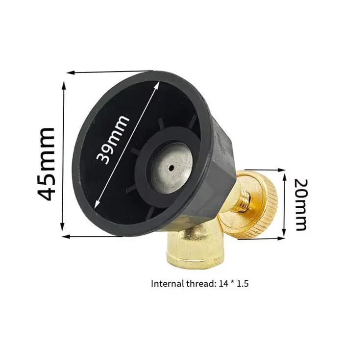 Pulvérisateur réglable par atomisation, buse d'arrosage agricole, noir, coupe-vent, outils d'arrosag