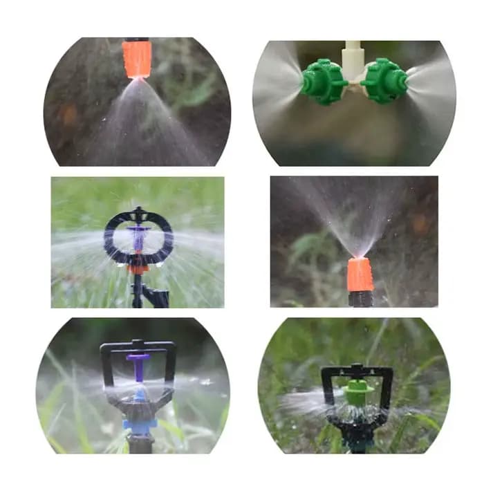 Arroseur d'arrosage de serre, Irrigation goutte à goutte de jardin, Micro pulvérisation réglable, bu