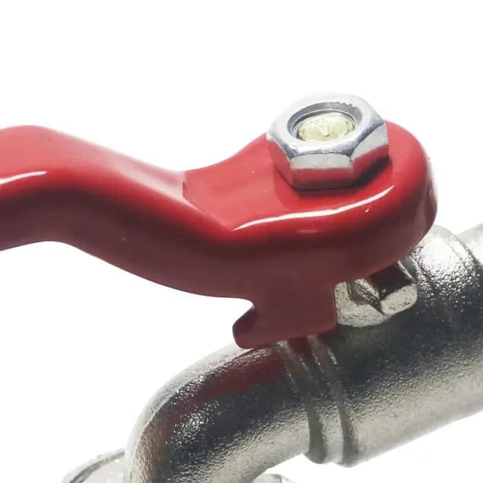 Outils de jardin robinet d'eau en laiton 3/4 ''1/2" extérieur et intérieur utilisé levier marche/arr