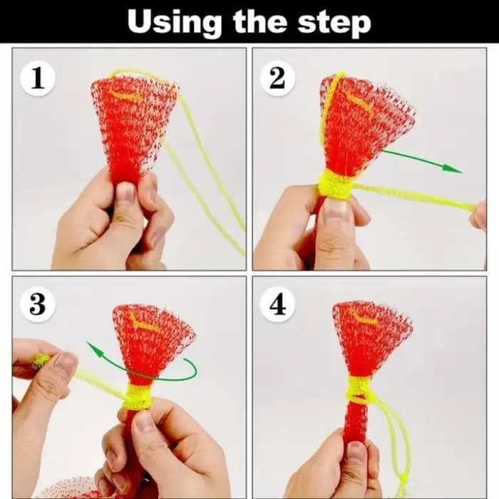100 pièces de filet de jardin en plastique robuste, adaptés aux melons, aux pastèques, à la plantation verticale et aux hamacs avec sangles.