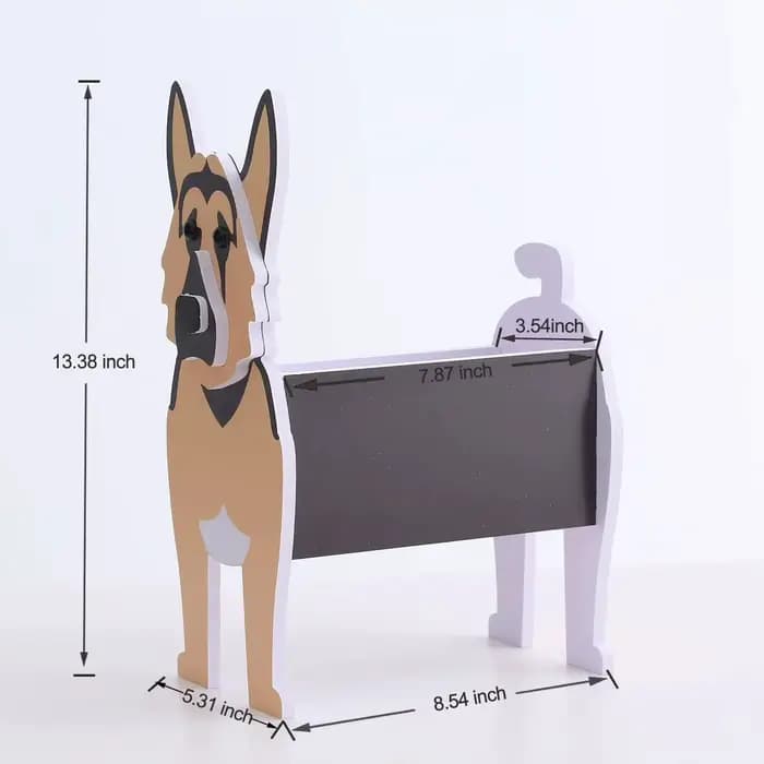 Jardinière de fleurs en PVC, Animal mignon, bricolage, chien de compagnie, décoration de jardin en pot, support de conteneur de plantes, Pots de fleurs de jardin, Orname
