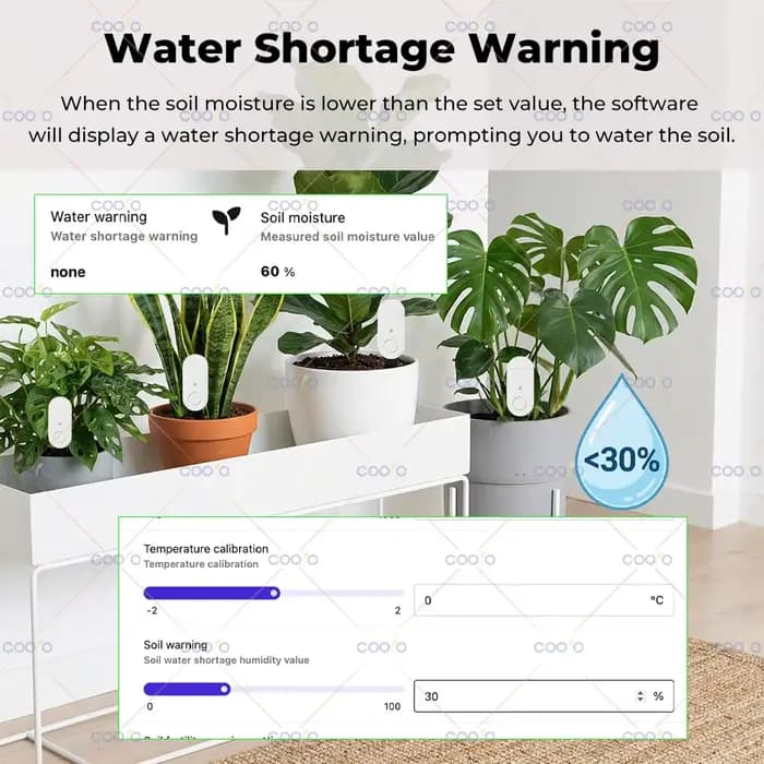 Testeur de sol 5 en 1, humidité du sol, fertilité, température de l'air, humidité, luminosité du soleil, moniteur de nutriments pour plantes, compatible avec Smart Life Tuya Hub Z2M