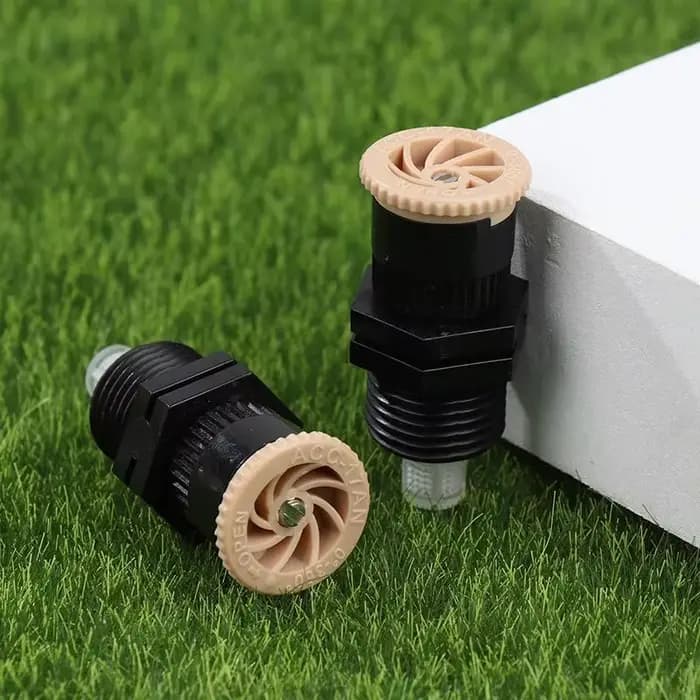 Arroseur d'eau avec filetage de 1/2 pouces, Support en plastique 0-360 degrés réglable, buse d'irrig