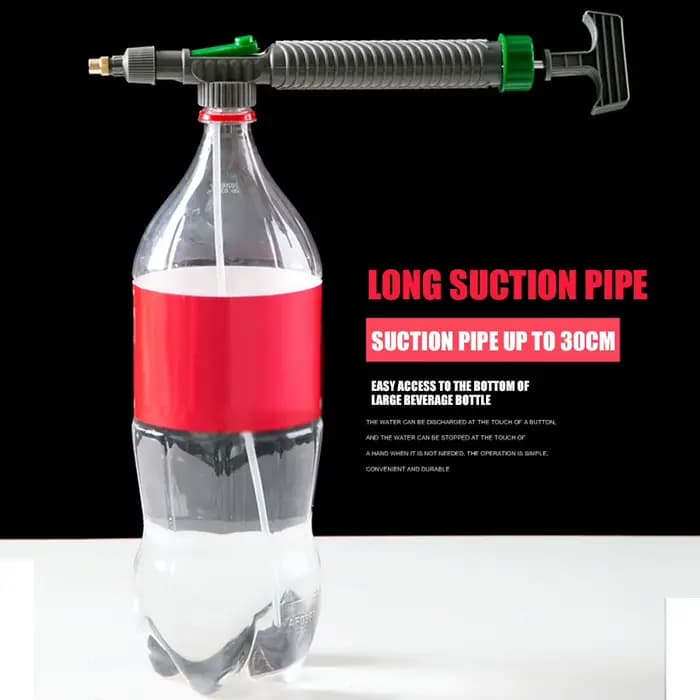 Pulvérisateur de jardin réglable, pulvérisateur de bouteille de boisson, pompe à air haute pression,