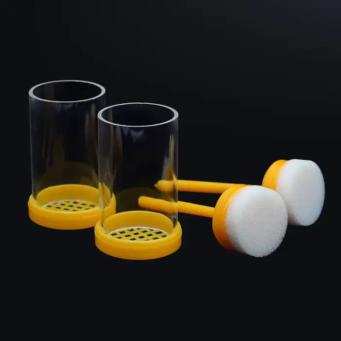 Piston pour apiculture reine des abeilles, outil de récupération de bouteilles étiqueté, fournitures