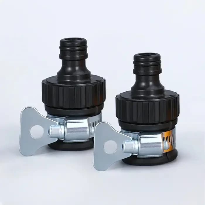 Adaptateur universel de tuyau d'eau en plastique