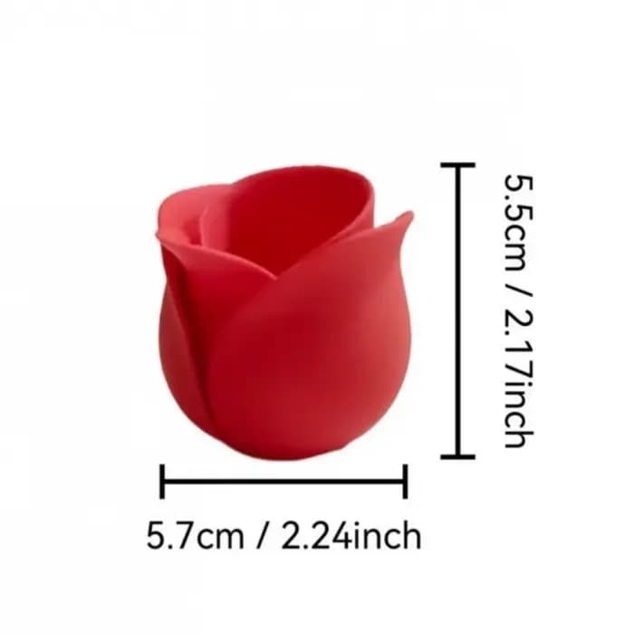 Décoration d'intérieur, pots en plastique en forme de mini-rose, pots à plantes succulentes uniques et mignons, pot de plante décoratif imprimé en 3D, bureau