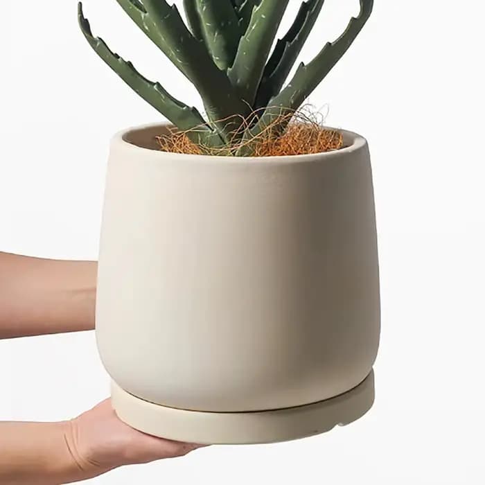 Moule de Pot de jardinière en béton de grande taille