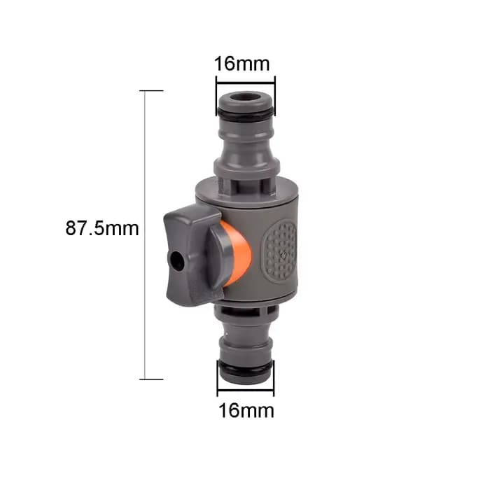Connecteur rapide pour tuyau d'arrosage, 1/2 ", 3/4", 1 pouce, connecteur d'arrêt, coupleur de pisto