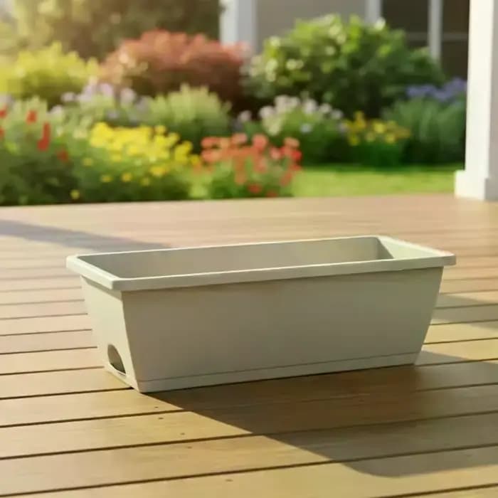 Pot de fleurs auto-absorbant pour culture de légumes d'intérieur avec trou de drainage et corde absorbante