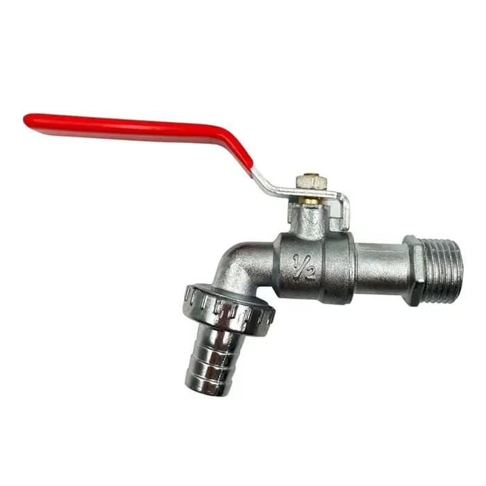 Robinet d'irrigation de jardin en laiton 1/2 pouce pour réservoir IBC