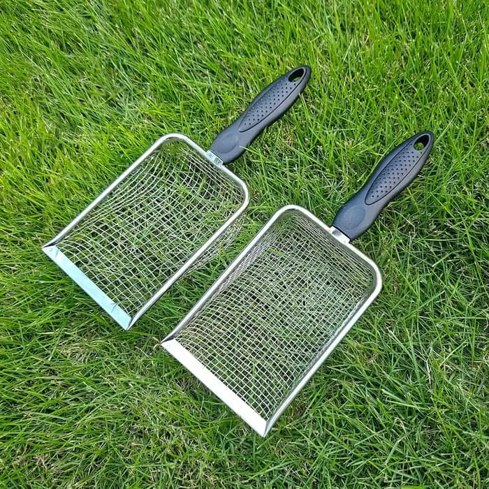 Paquet de 2 tamis de sol de jardinage avec poignée